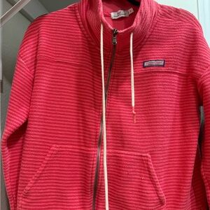 Vineyard Vines Pink Striped Hoodie